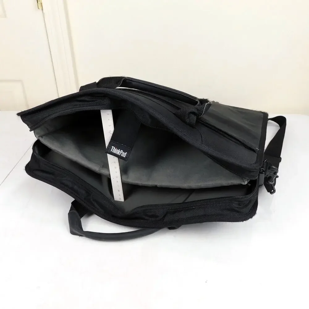 Vintage IBM ThinkPad Laptop Case Messenger Bag Nylon Strap 17